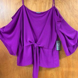 Vince Camuto Mystic Blooms Off the Shoulder Top